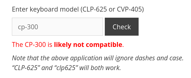 The CP-300 is likely not compatible.