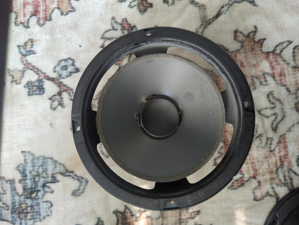 The MCX-88 speakers were falling apart!