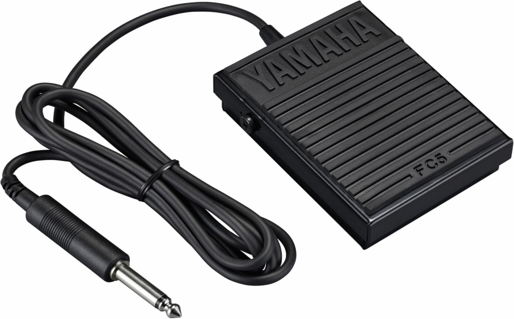 The Yamaha FC5 sustain pedal.