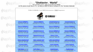 Kuhmann Directory (Disklavier World): Free Disklavier MIDI and E-SEQ Mirror Screenshot From 2026-01-23 06-15-21