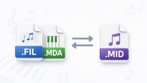 Yamaha E-SEQ ⇄ MIDI Online Conversion Tool 58e4da47-b6d0-4178-b4a0-0a2f94f8e60a