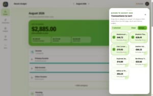 Why I Built Mosaic Budget: A Visual, Self-Hosted Budgeting App 02-sort-tray-desktop-meadow